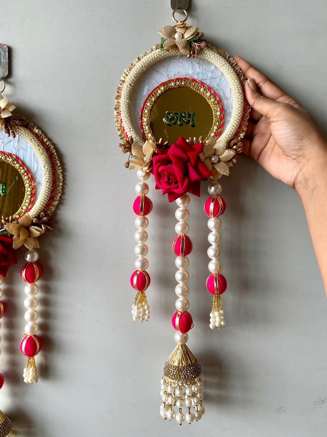 Festive Vibrant Floral Latkan 