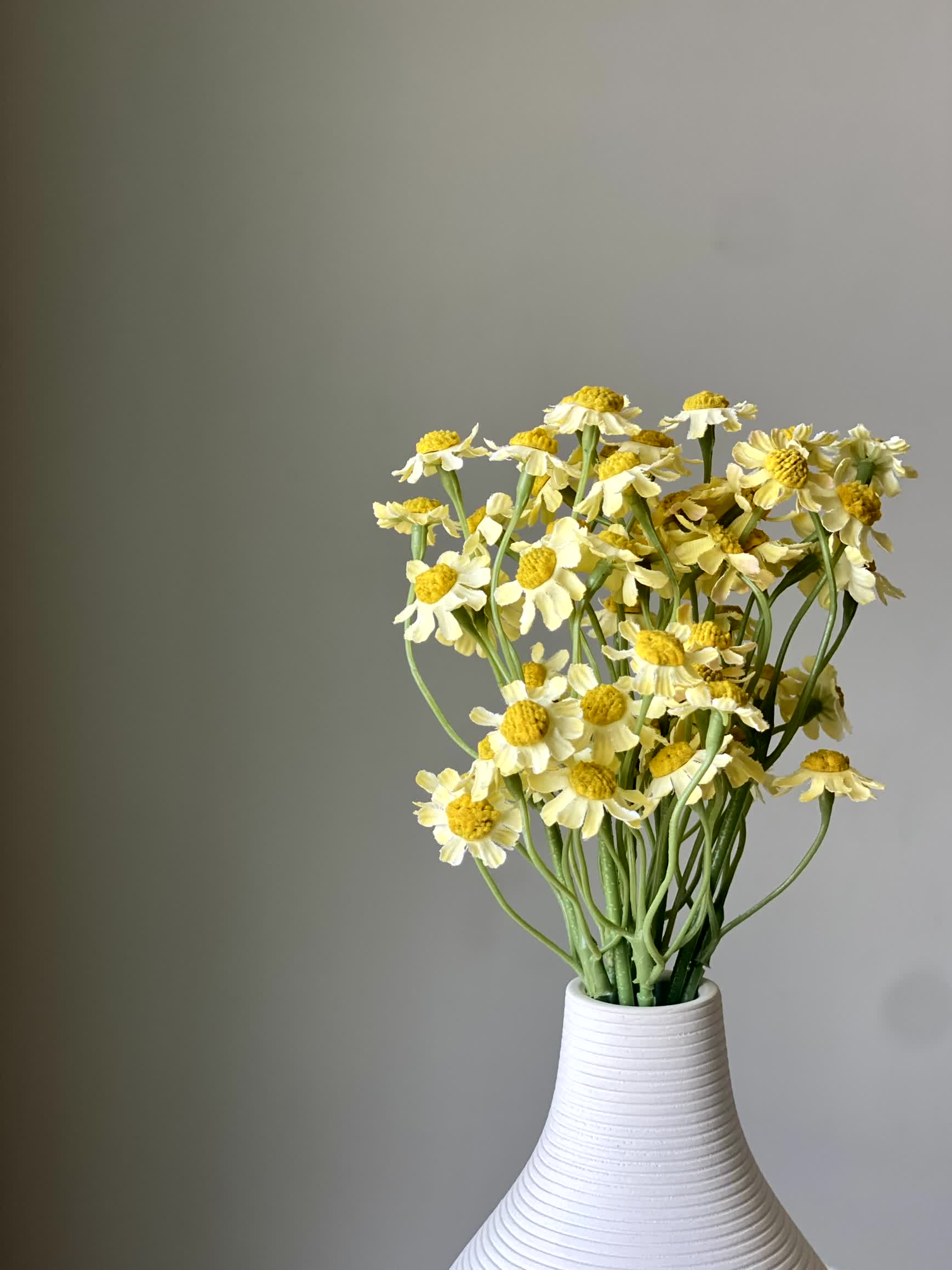 Artificial Spring Blossom Bunch - Yellow