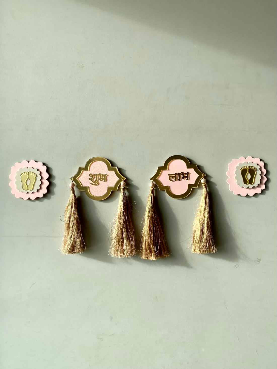 Shubh Labh Latkan &amp; Pagla - Pink (Set of 4)