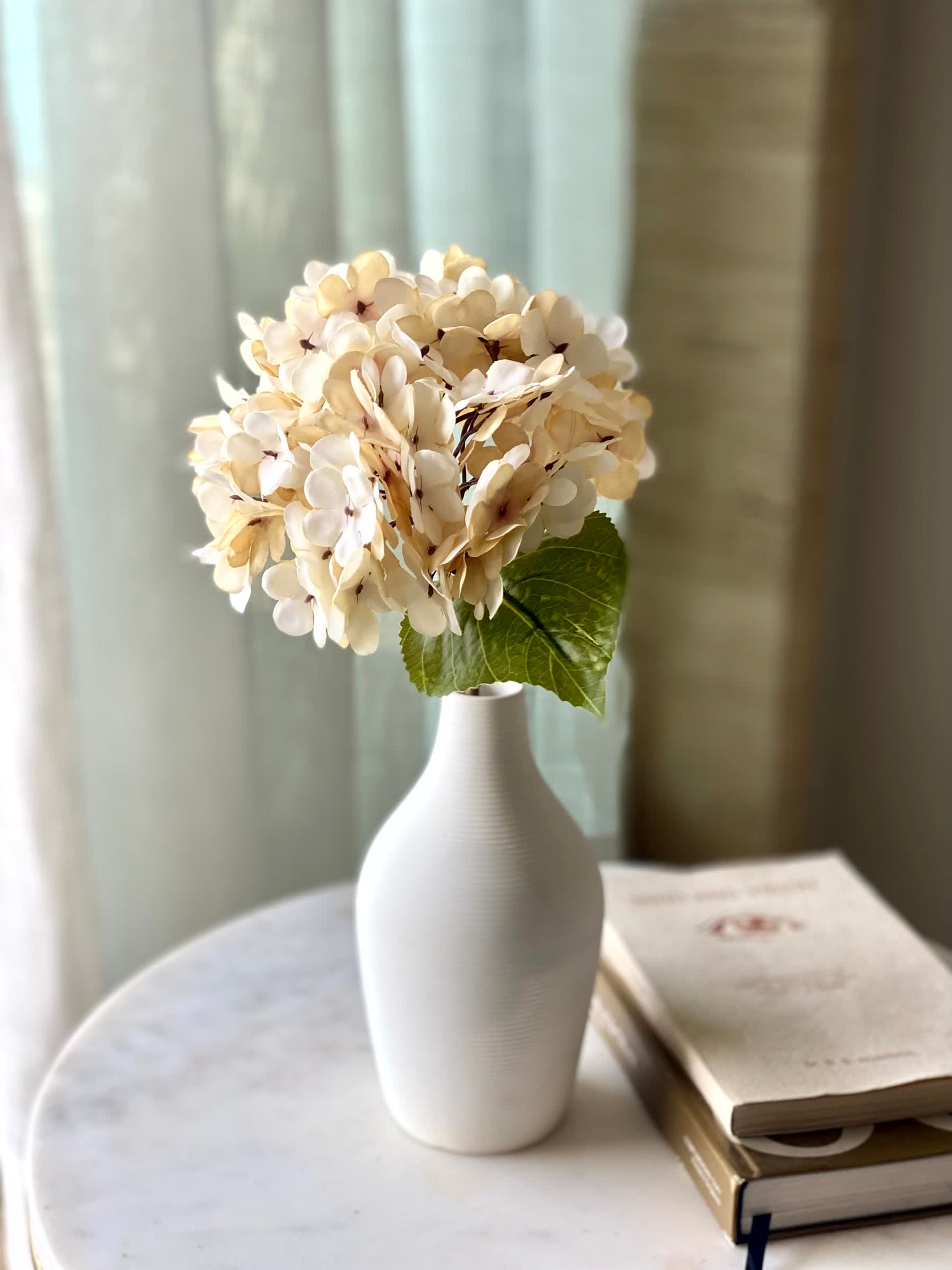 Artificial Primrose Flower Bunch - Ivory