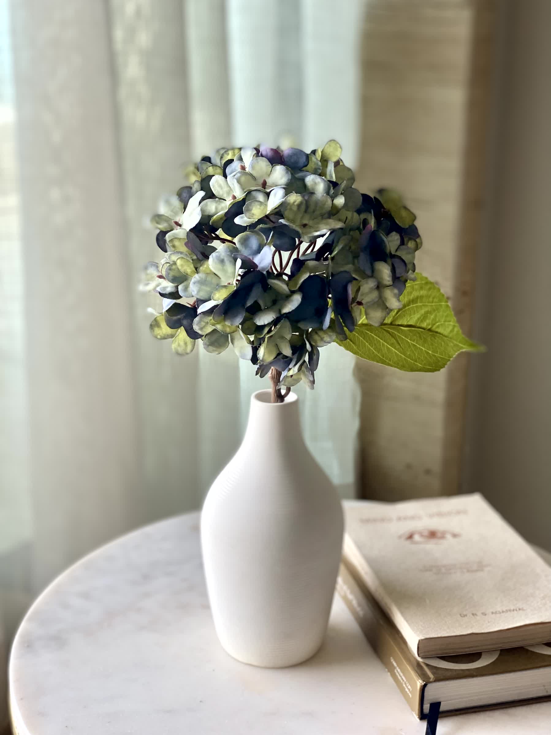 Artificial Primrose Flower Bunch -  Blue