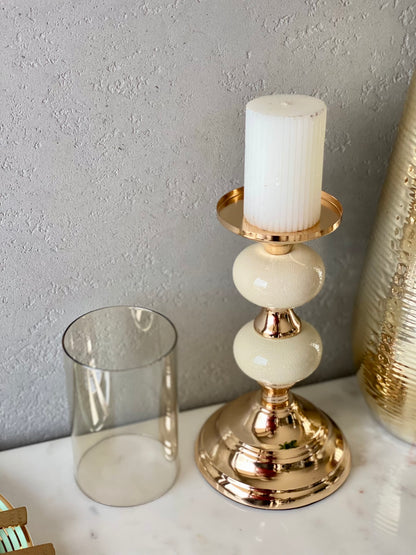 Mystic Small Candle Stand (White)