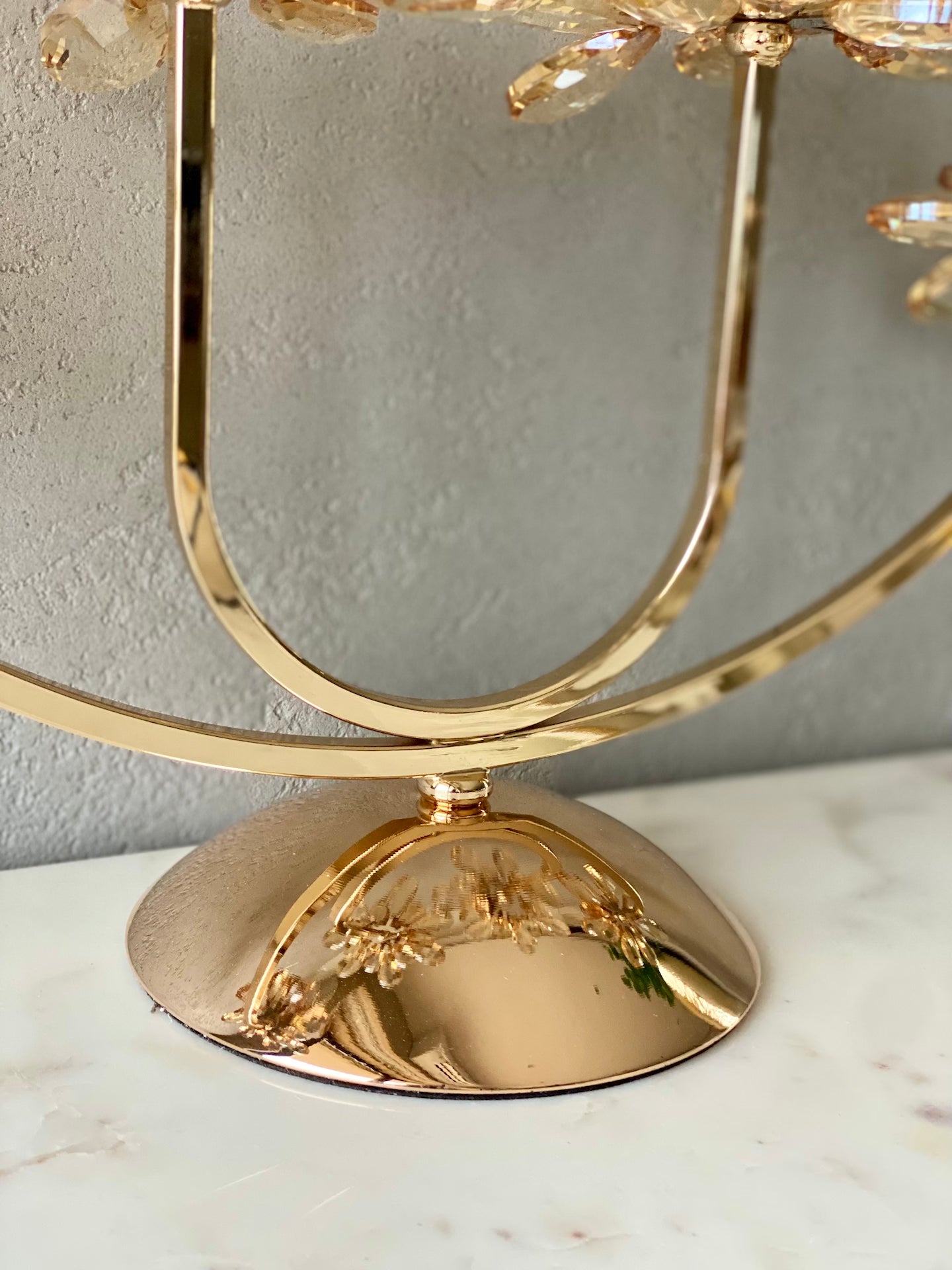 Aurora Gold Candle Holders