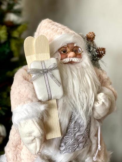 Christmas Jolly Santa Claus - 1.5 Feet (White)