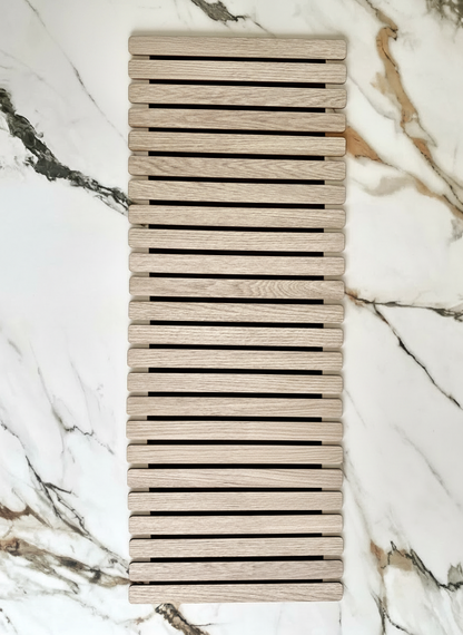 Elm Foldable Table Runner - Cream (3 Feet)