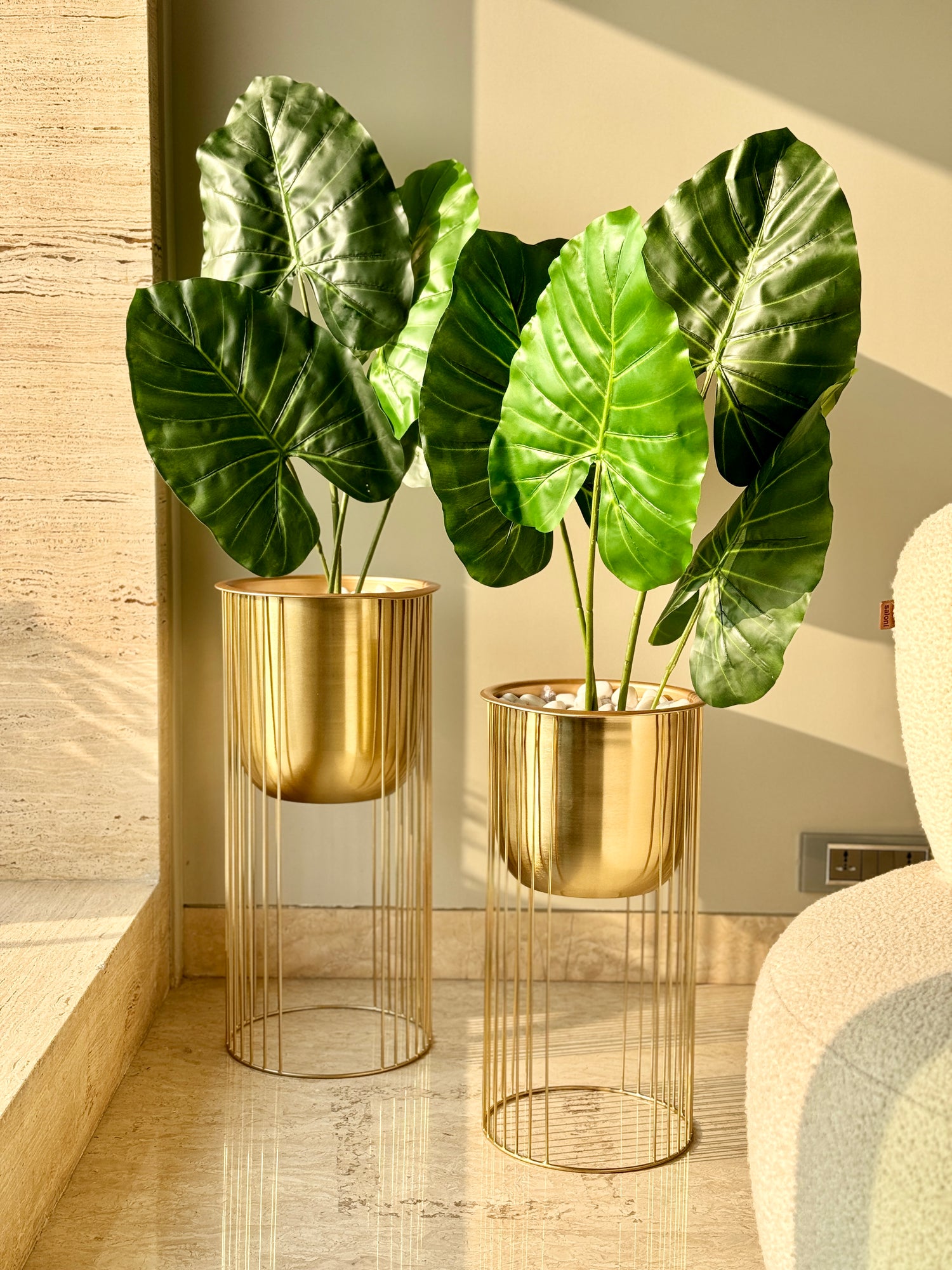 Aurum Planter - Gold (Set of 2)