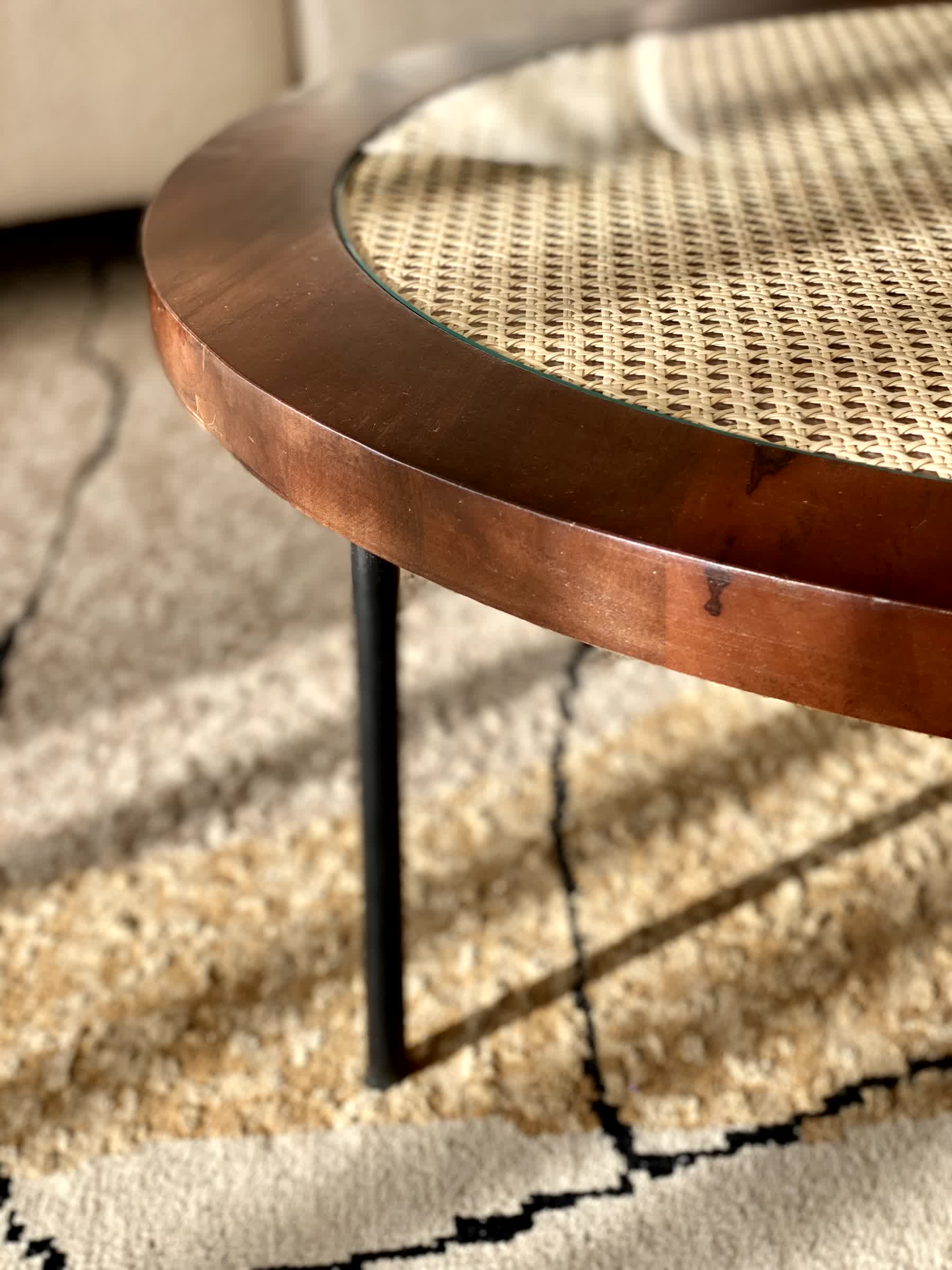 Kovo Rattan Halo Center Table