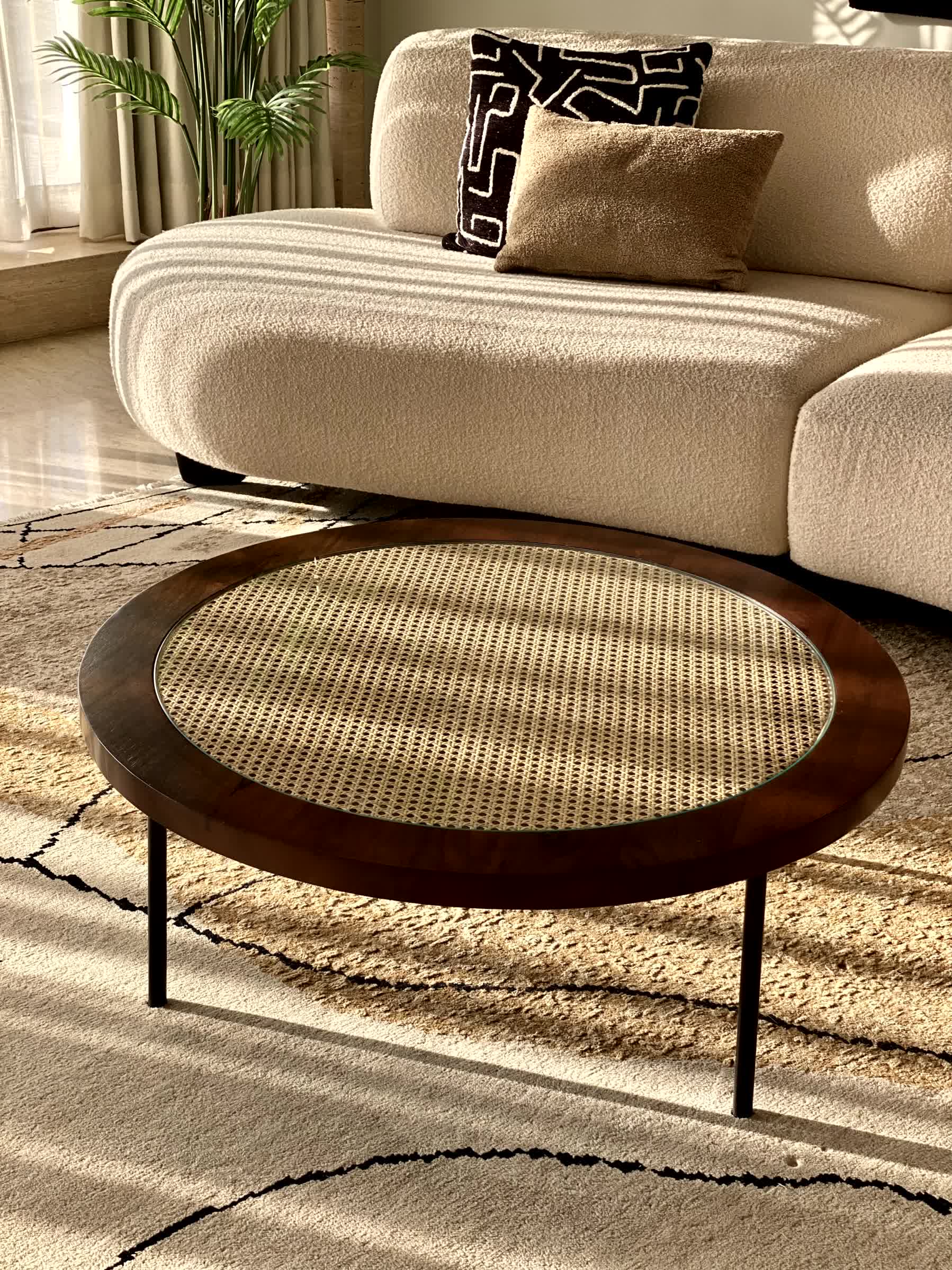 Kovo Rattan Halo Center Table