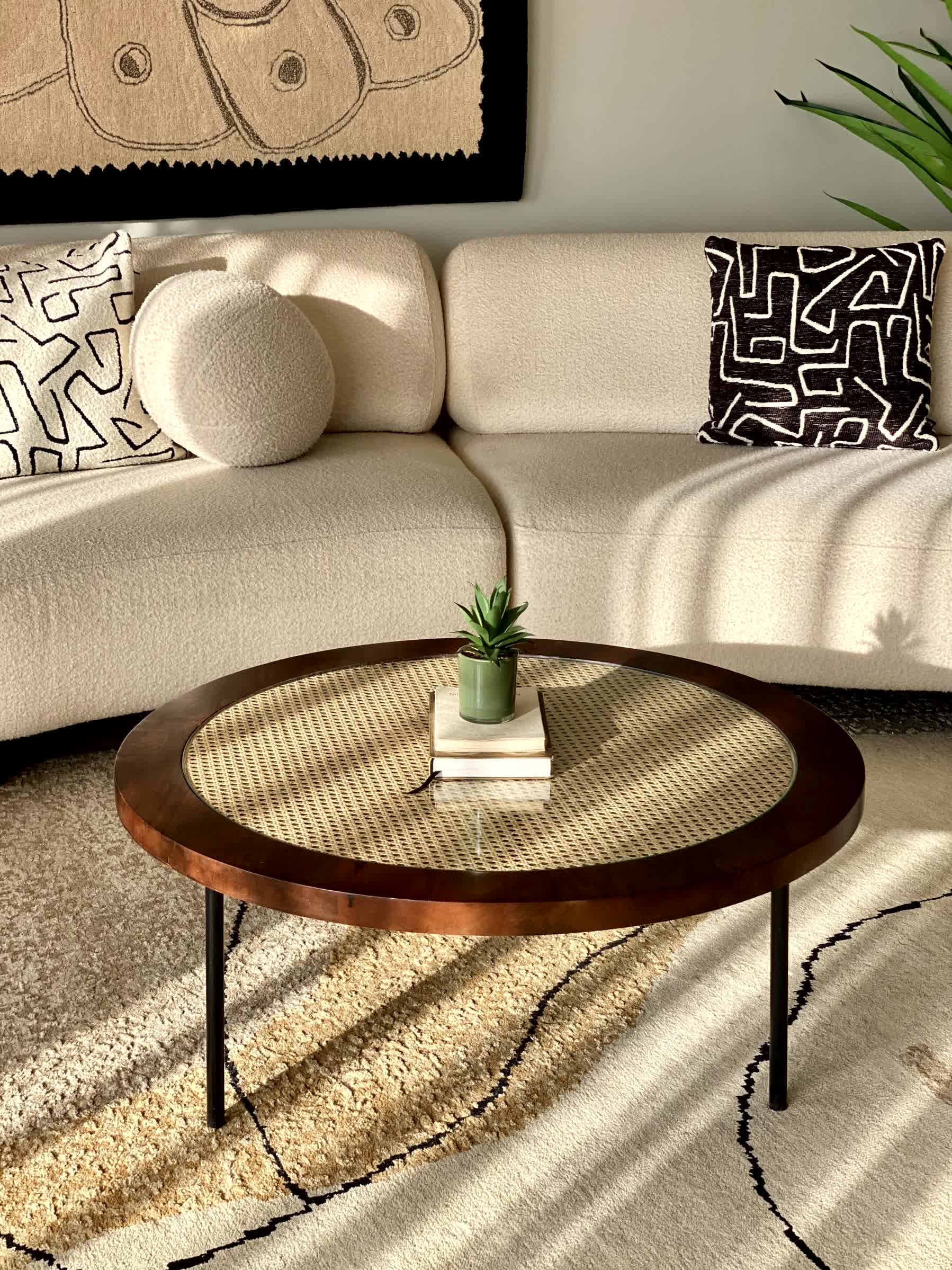 Kovo Rattan Halo Center Table