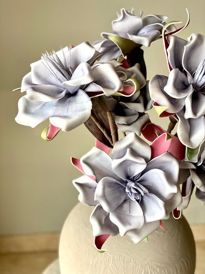 Artificial Origami Rose - Lilac (One Stem)