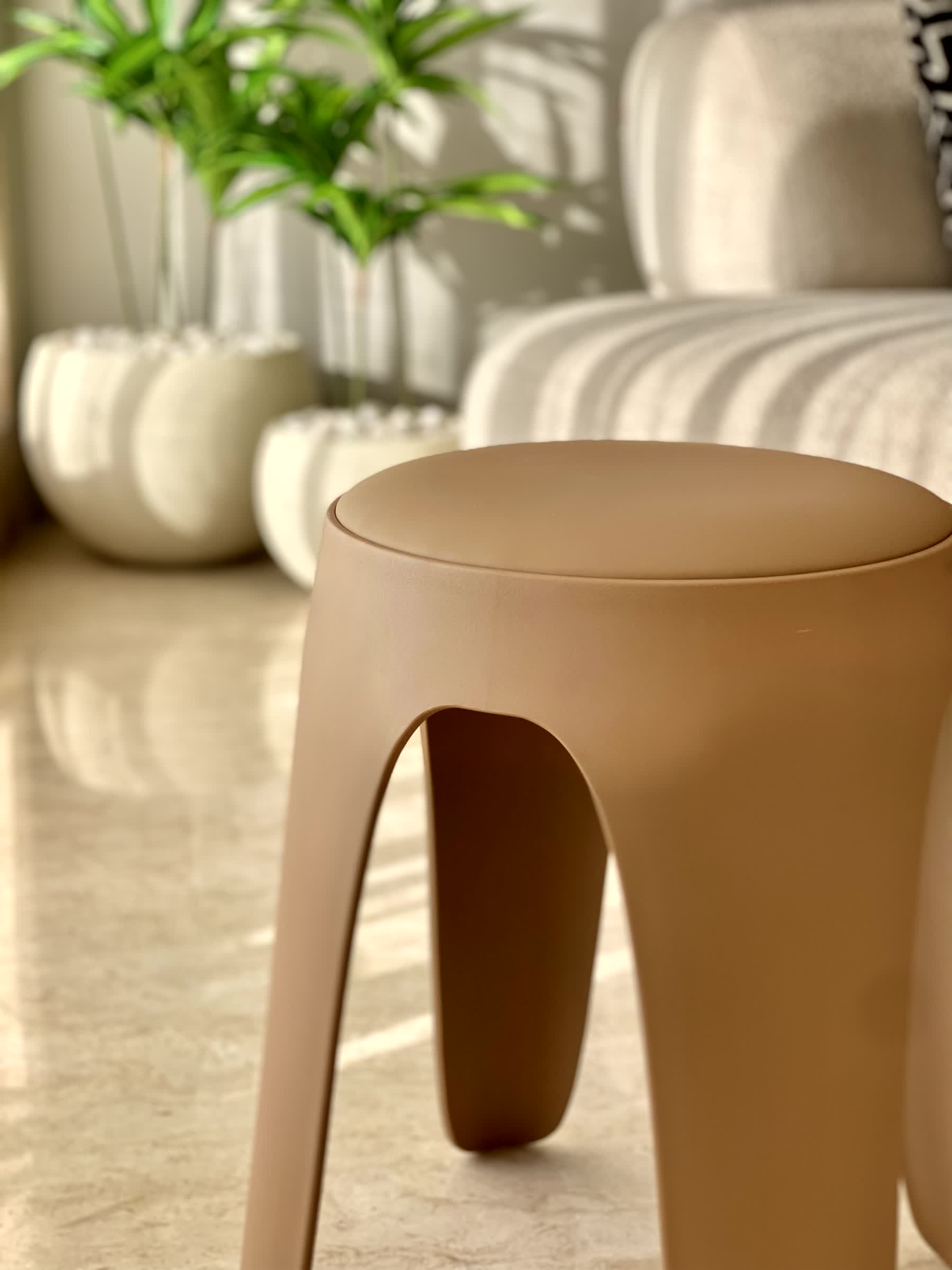 Orson Stool - Brown