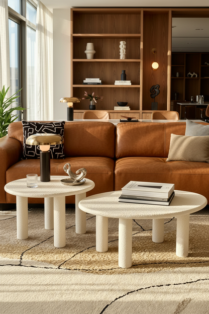 Odessa Nesting Tables - Ivory (Set of 2)