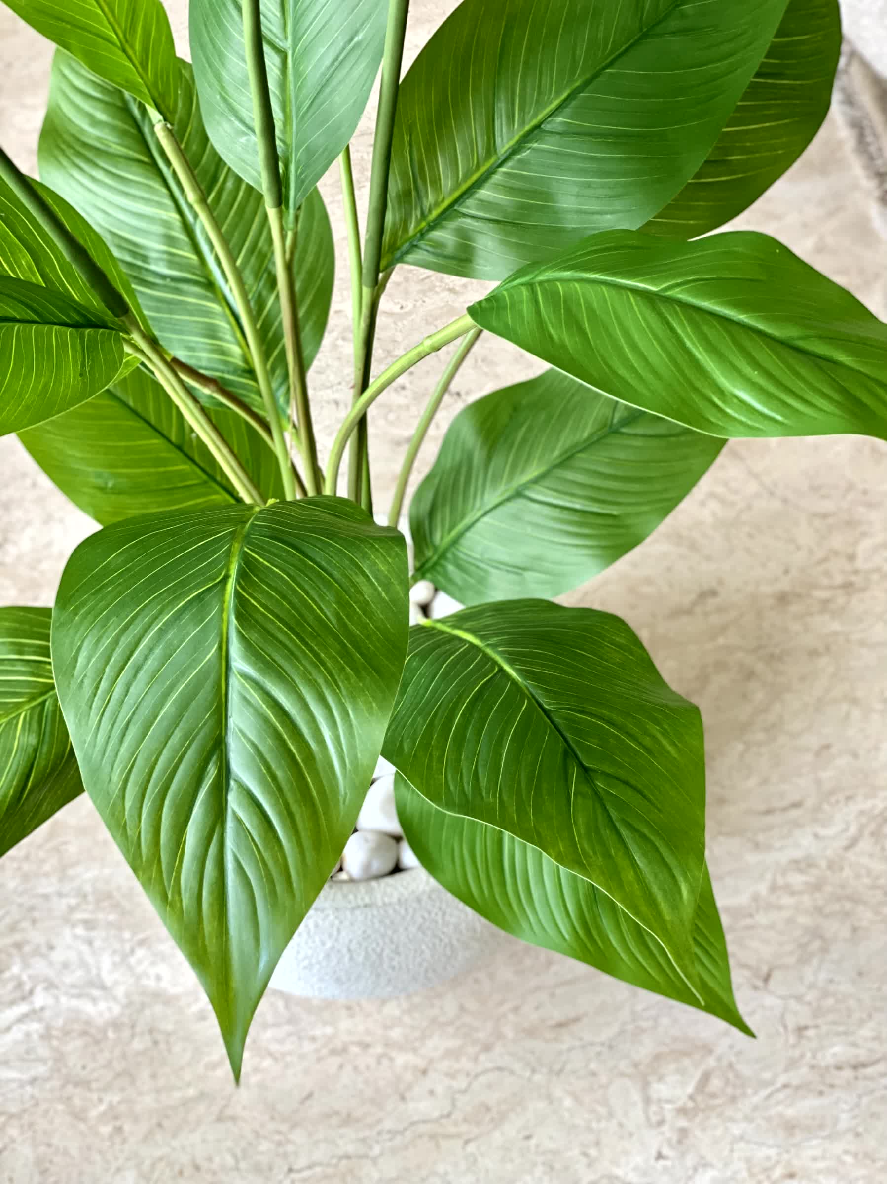 Artificial Pink Peace Lily Plant - 3.4 Feet