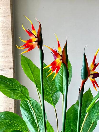 Artificial Tropical Bird of Paradise Plant - 4.5 Feet
