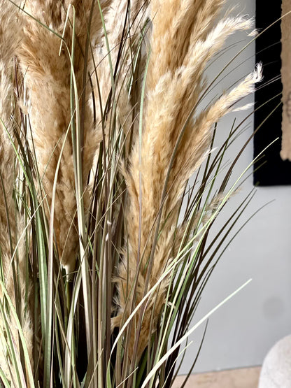 Artificial Luxe Pampas Grass Plant - 3.6 Feet