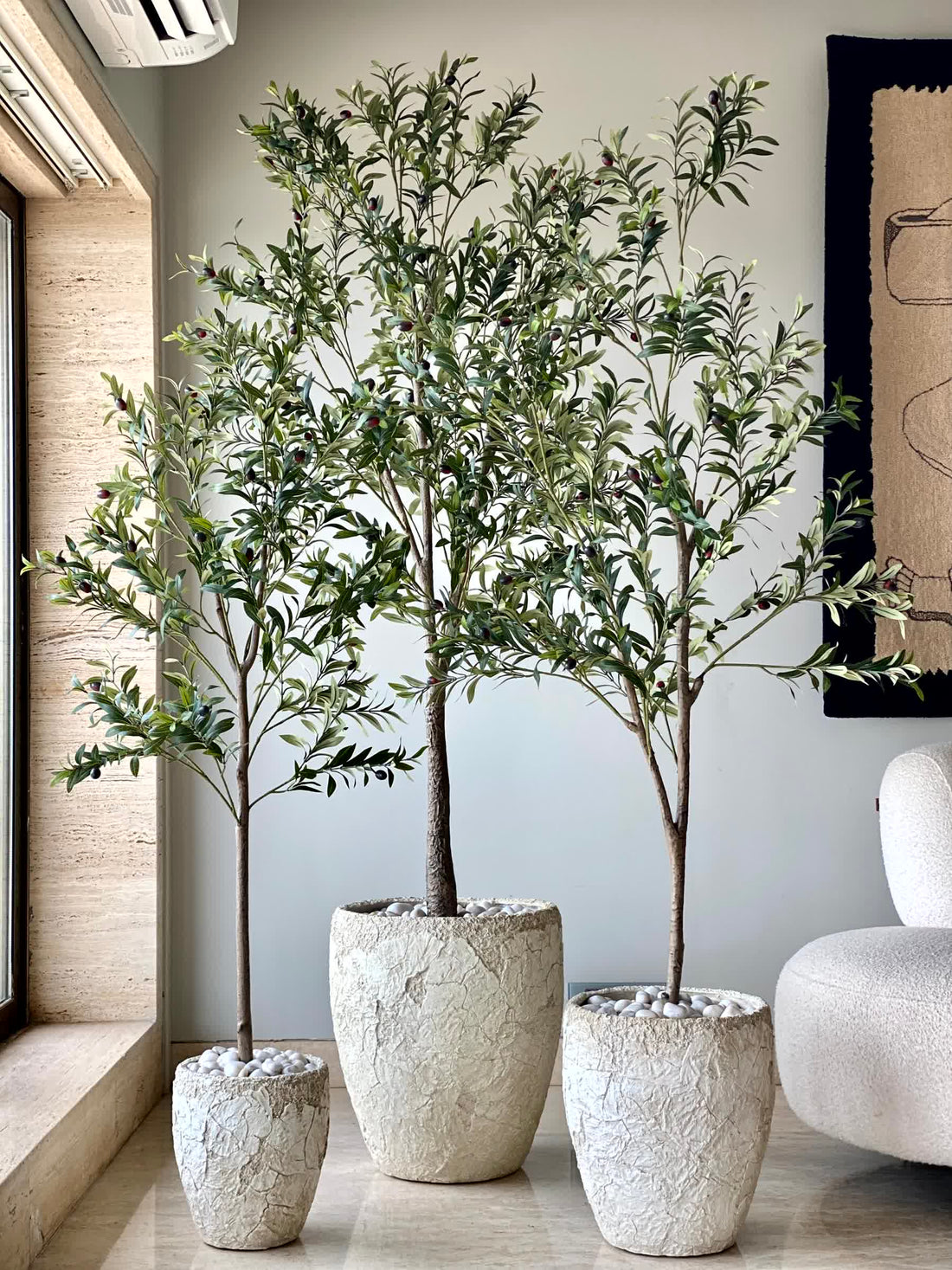 Artificial Olive Tree - 7 Feet