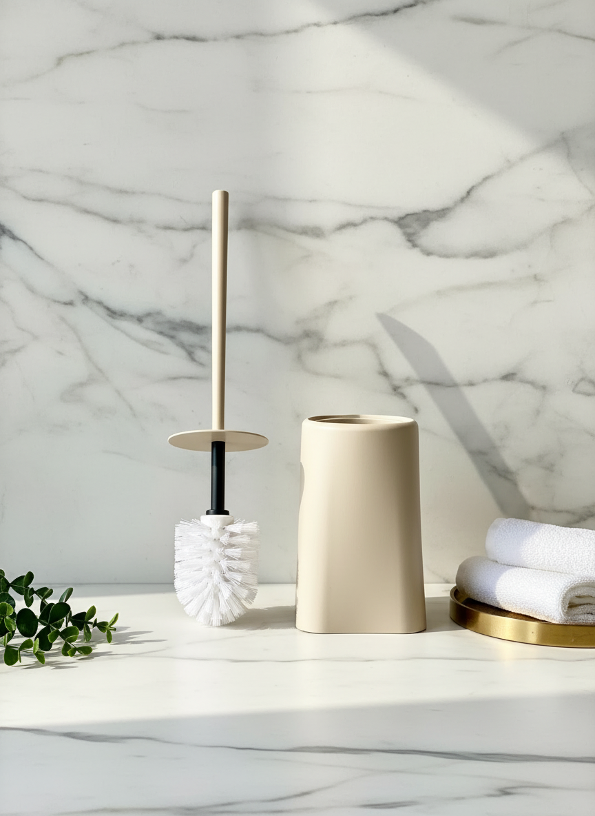 Delta Toilet Brush - Beige