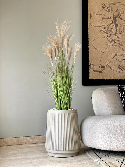 Artificial Luxe Reed Grass Plant - 4 Feet
