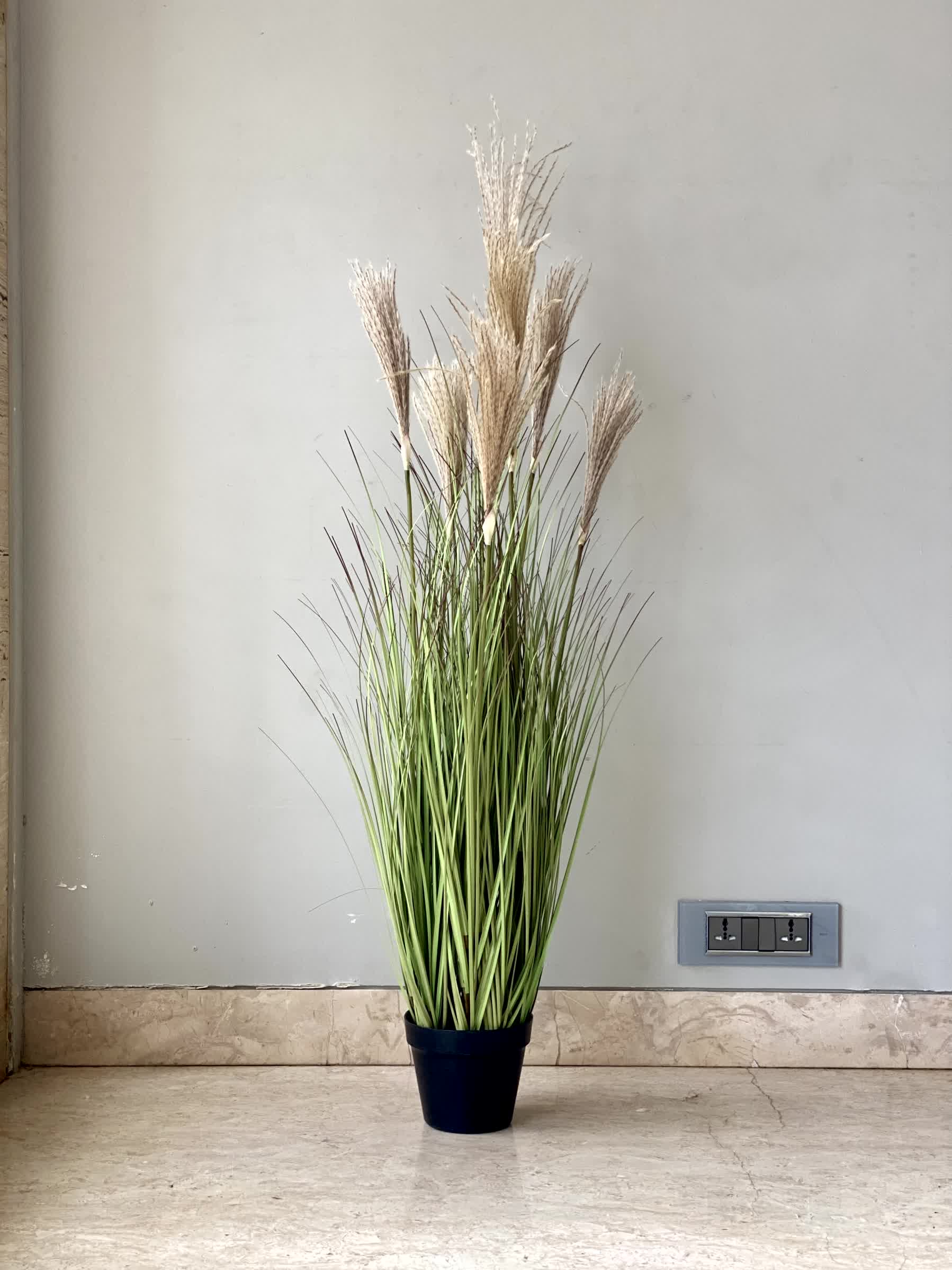 Artificial Luxe Reed Grass Plant - 4 Feet