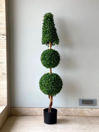 Artificial Three Tier Topiary - 4.3 Feet