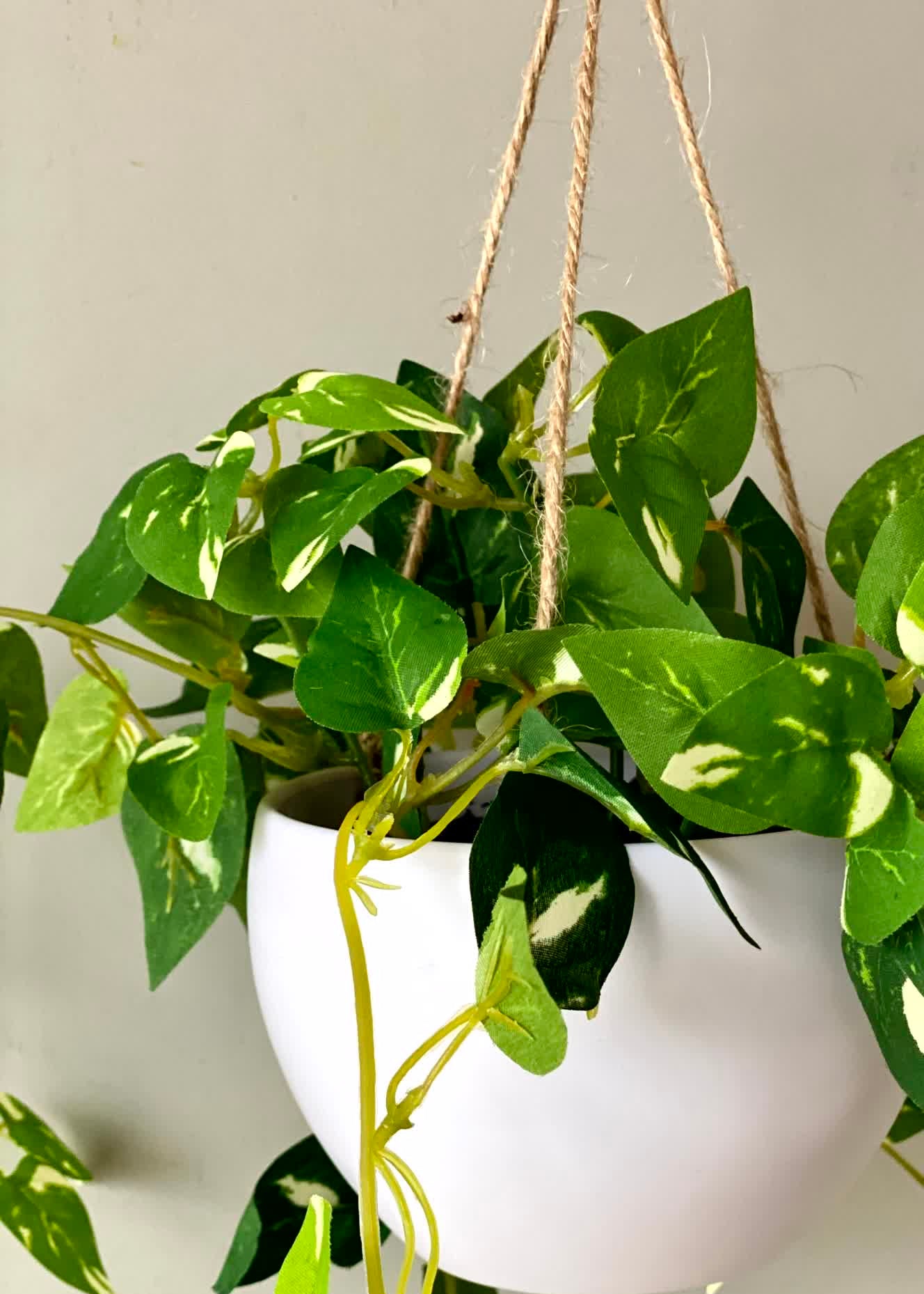 Artificial Vela Hanging Plant
