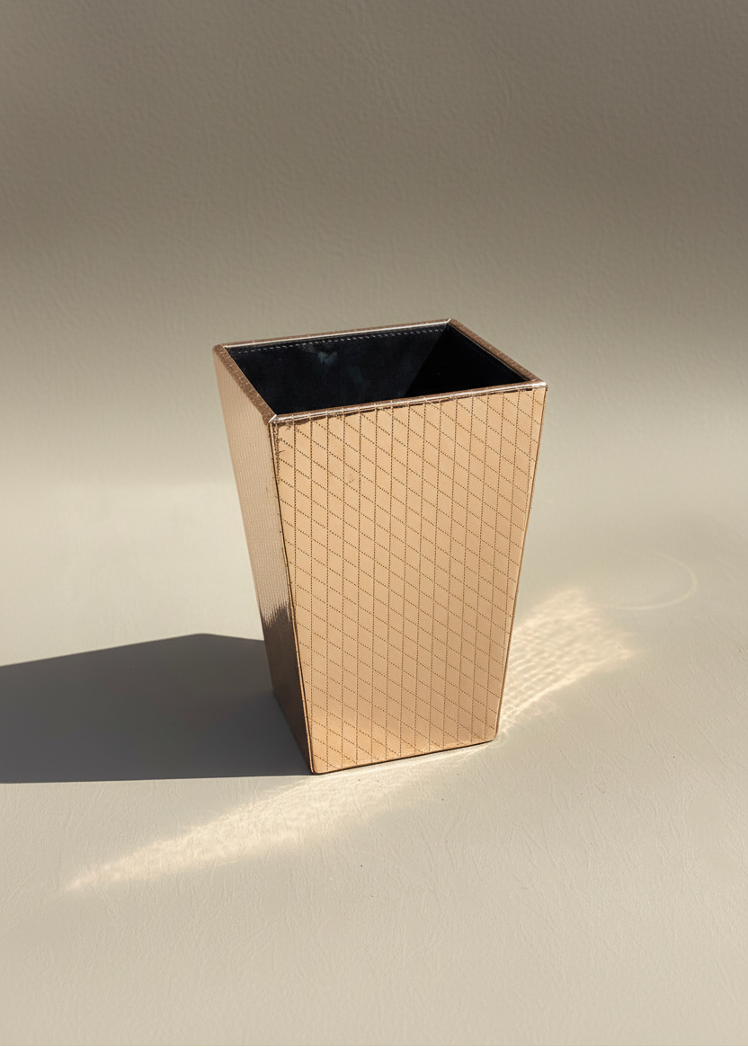 Dustbin Rose Gold