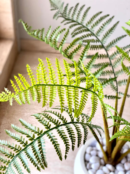 Artificial Indoor Fern Plant - 3.5 Feet