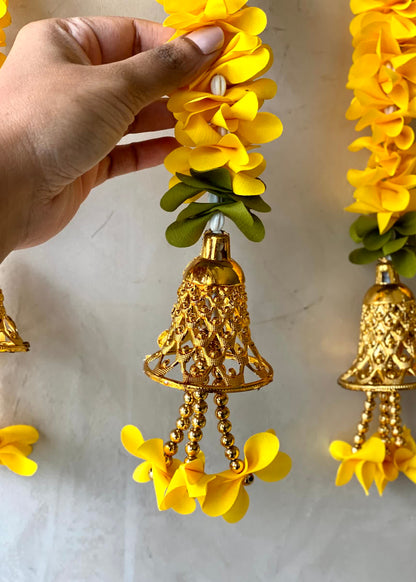 Swarna Marigold Floral Ladi - Set of 10