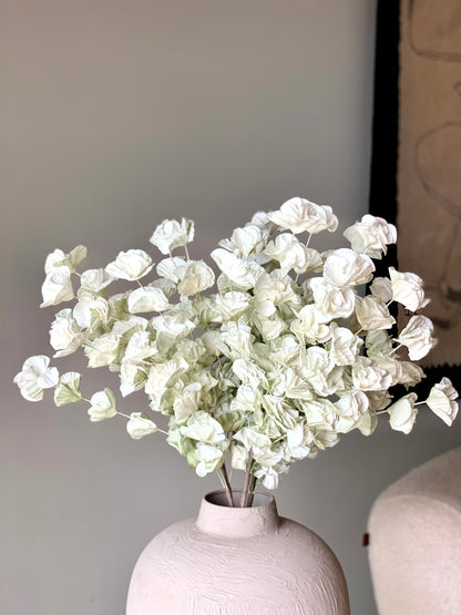 Artificial Eucalyptus Flower Bunch (One Stem) - Green