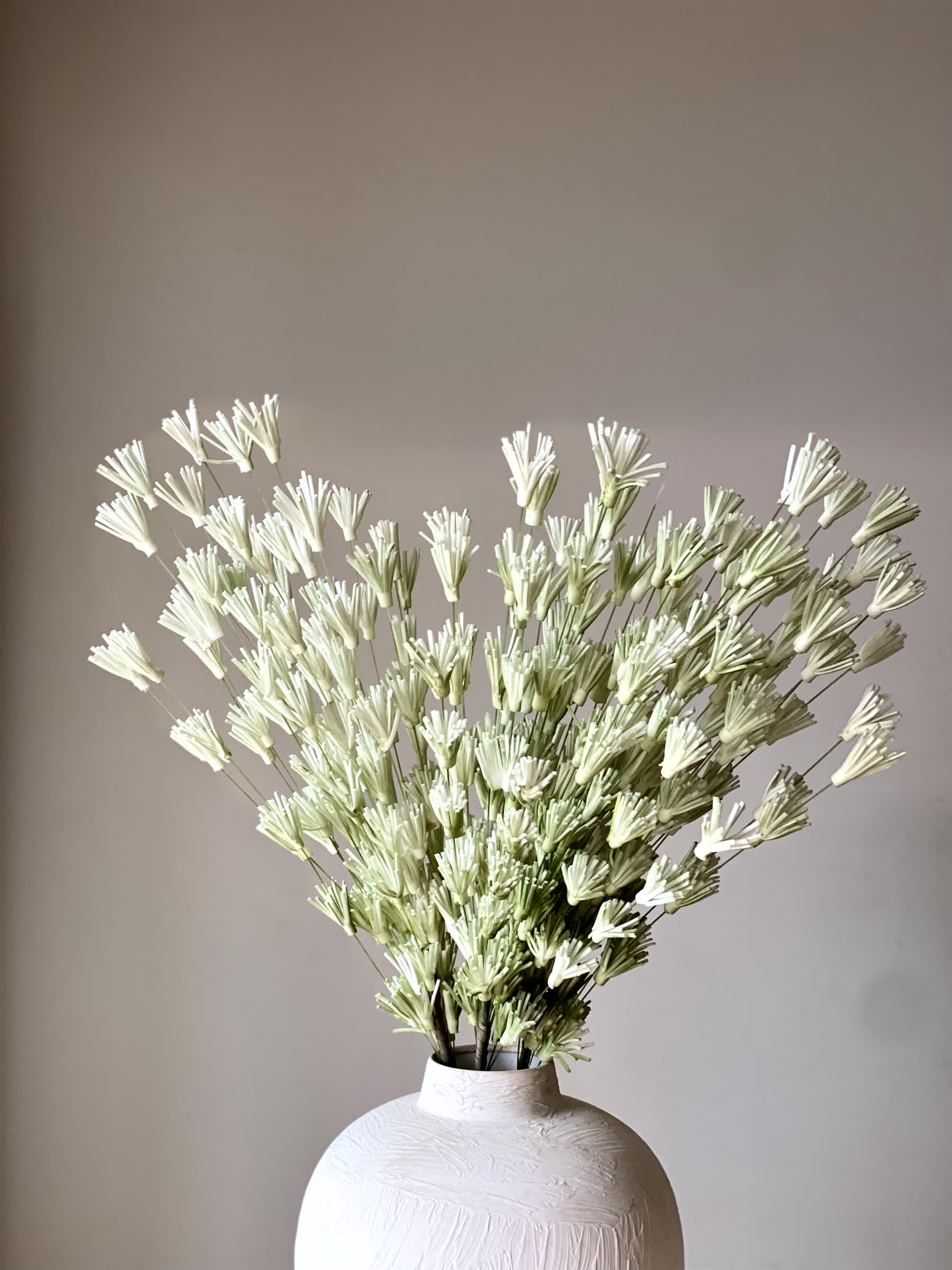 Artificial Nigella Bunch (One Stem) - Green