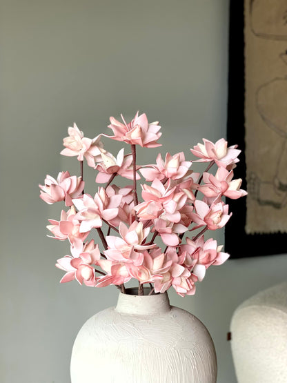 Artificial Magnolia Stem (One Stem) - Pink