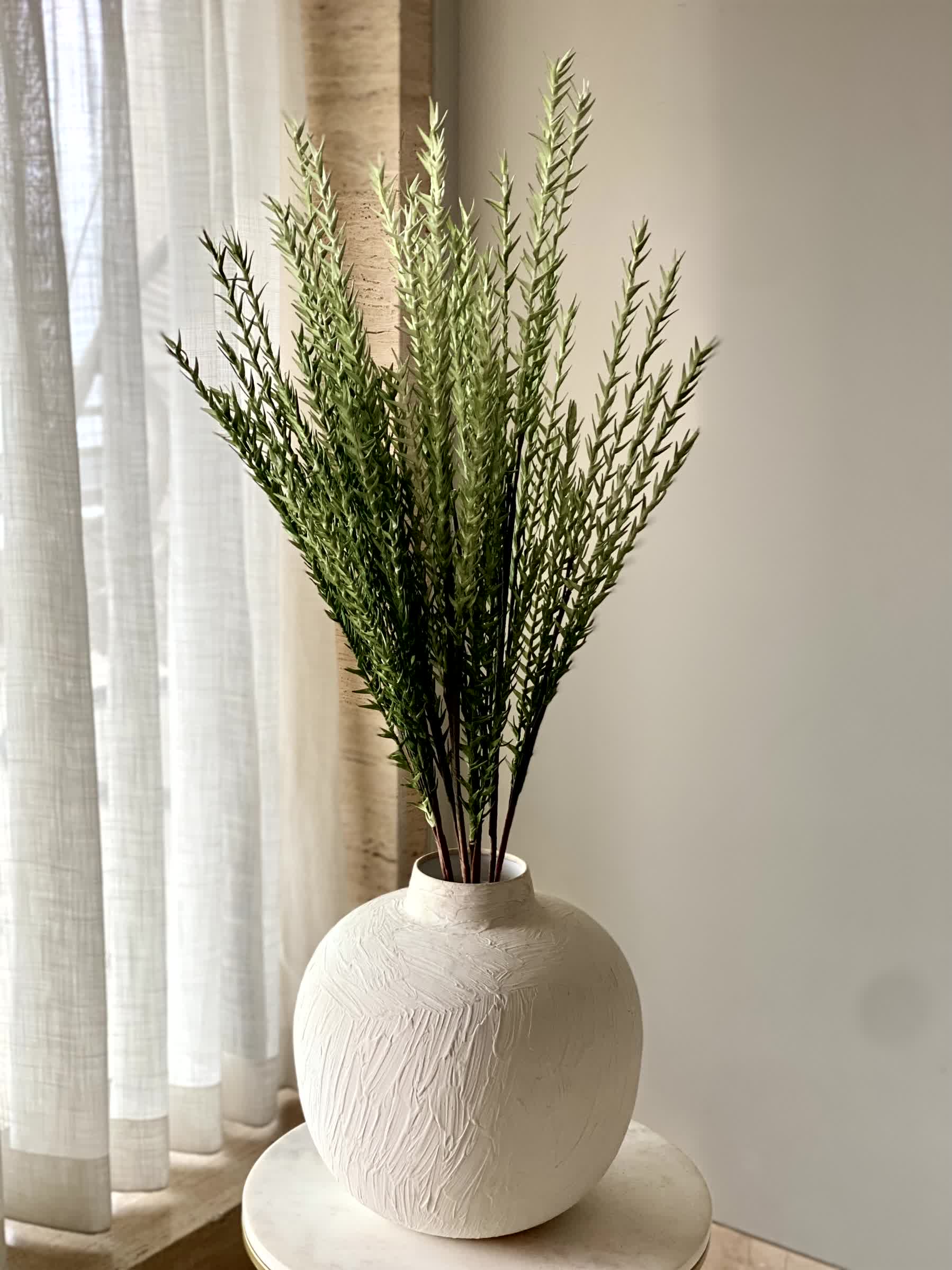 Artificial Pampas Grass (One Stem) - Green