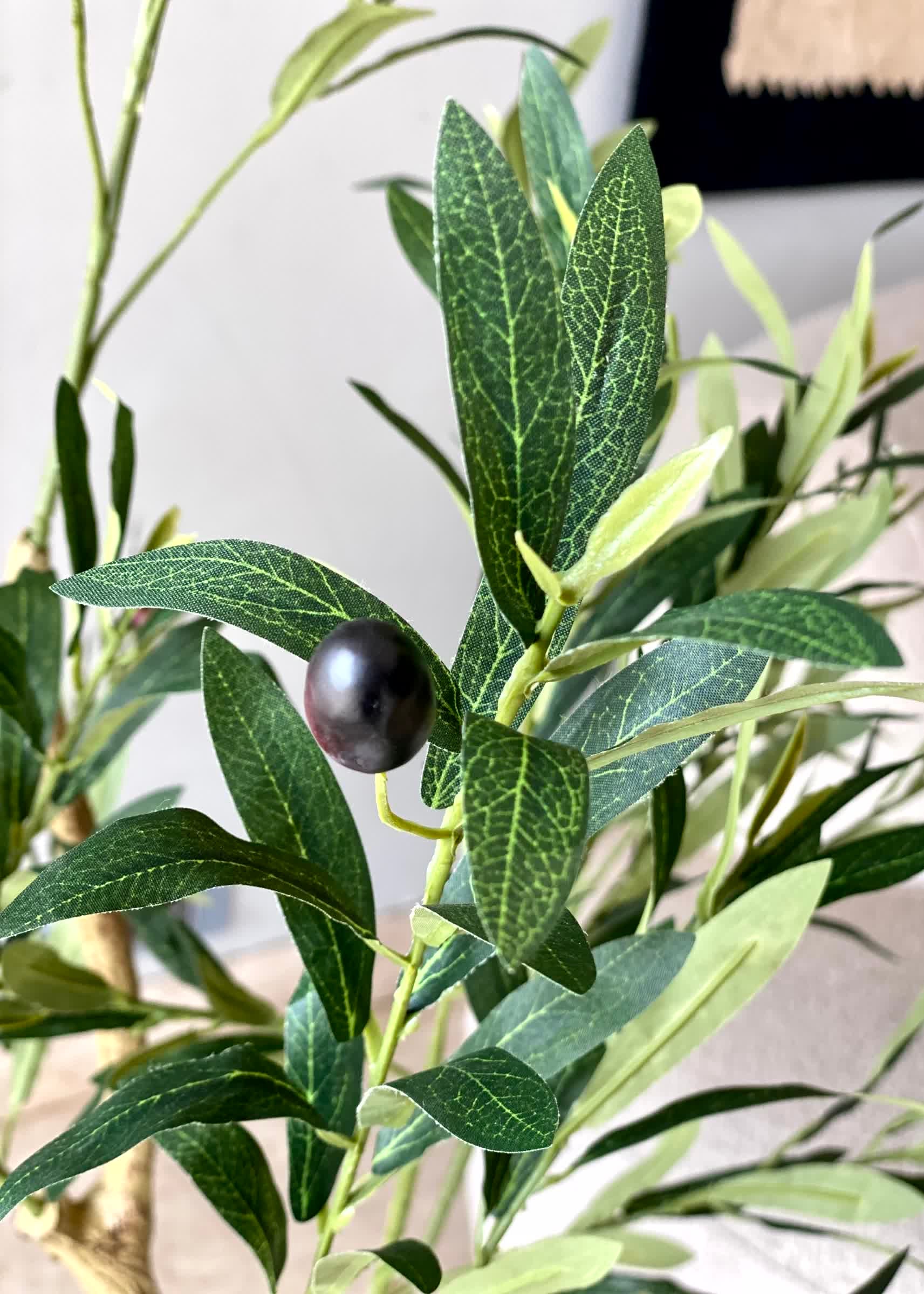 Artificial Tuscan Olive Plant - 4 Feet
