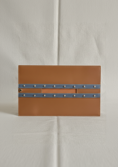 Tan &amp; Grey Tissue Cover