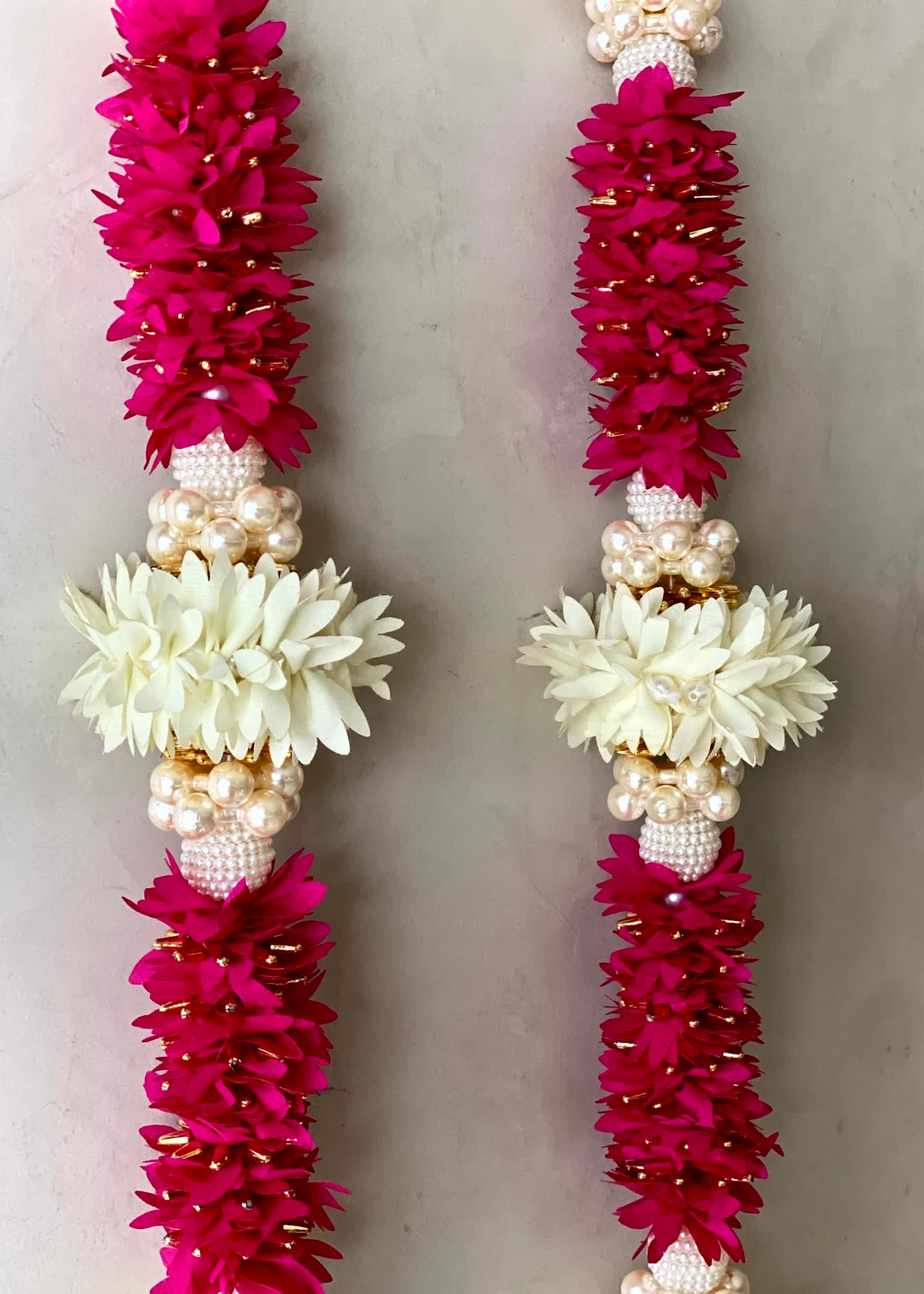 Gulmohar Floral Hanging Garland - Set of 2