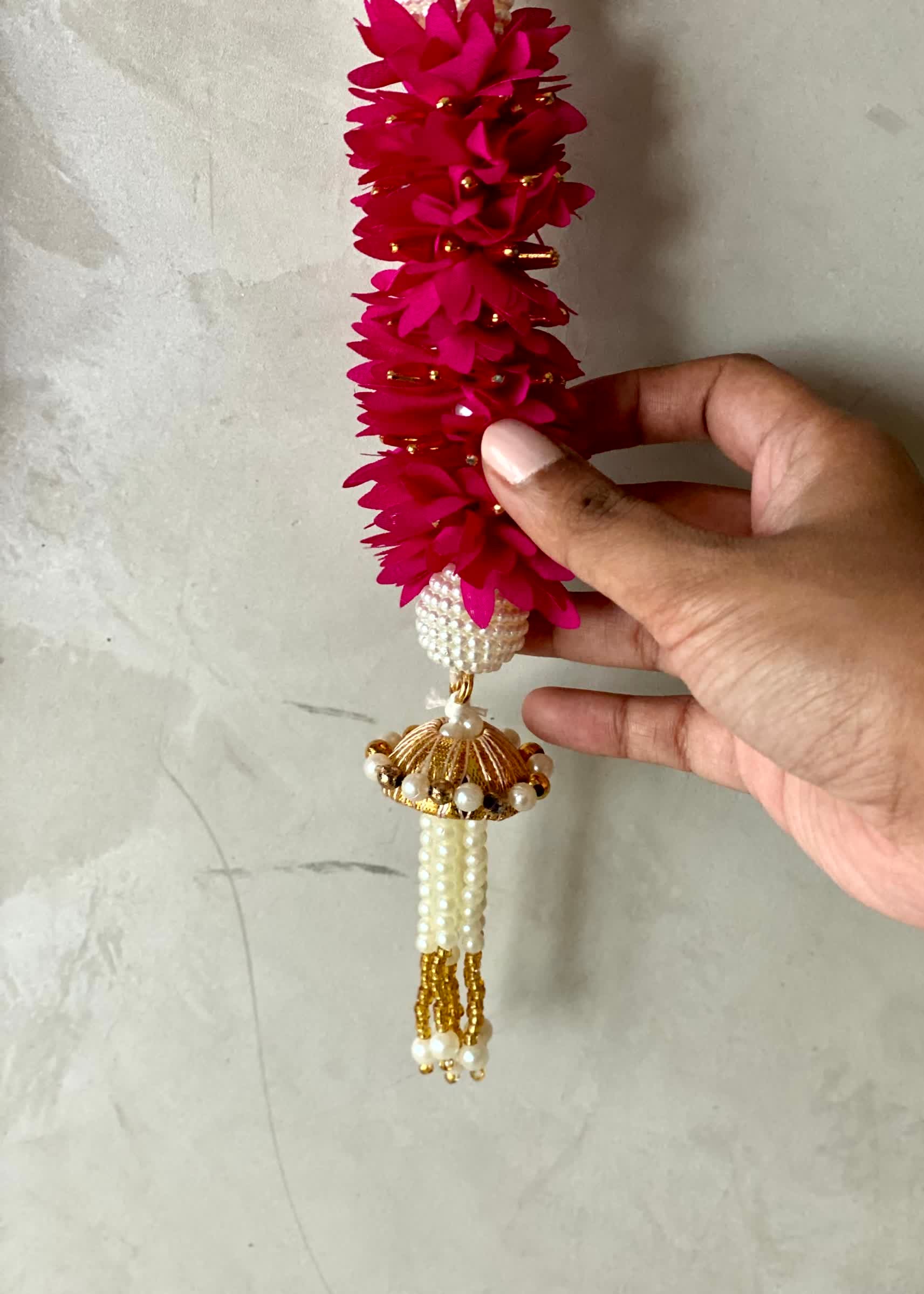 Gulmohar Floral Hanging Garland - Set of 2