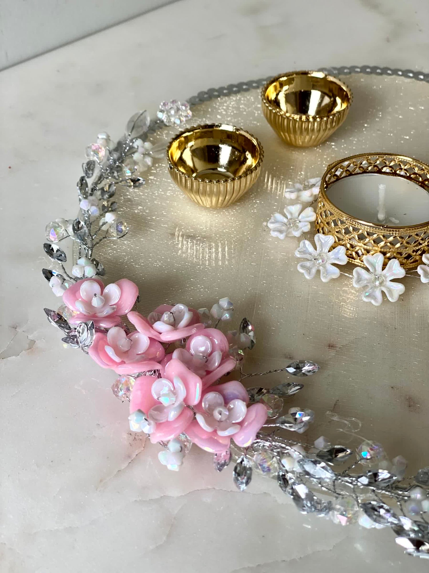 Gleam Decorative Pooja Thali