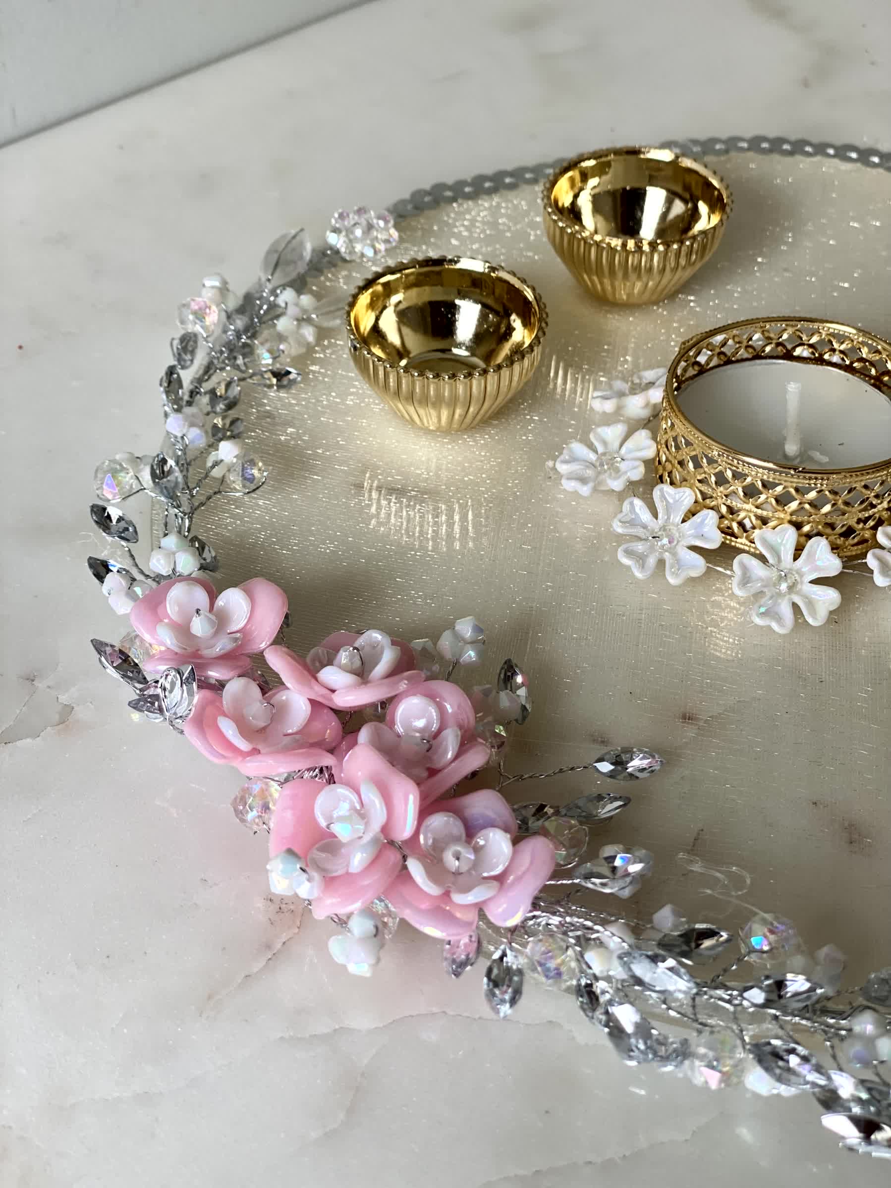Gleam Decorative Pooja Thali
