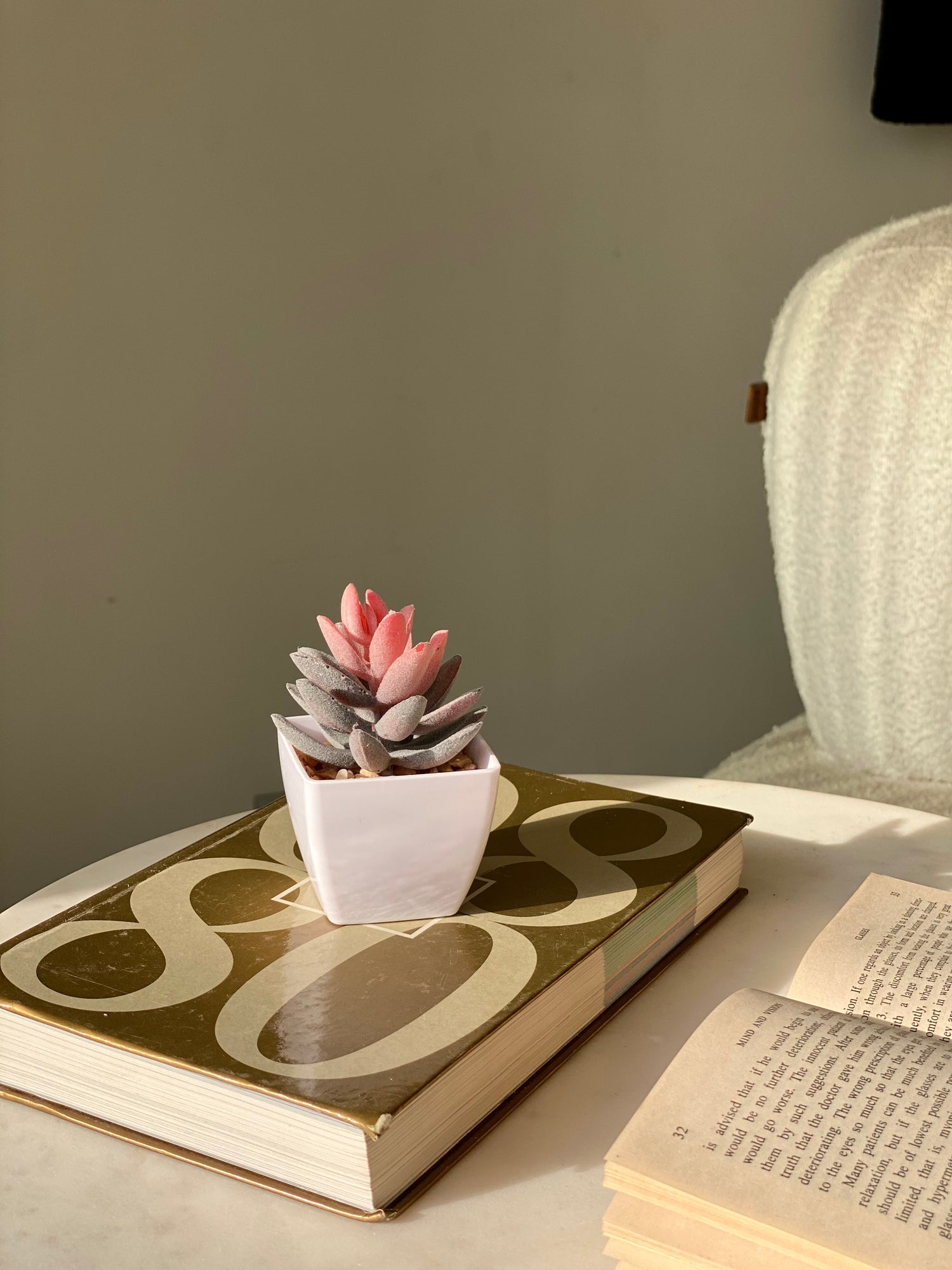 Artificial Echeveria Succulent (Set of 3)