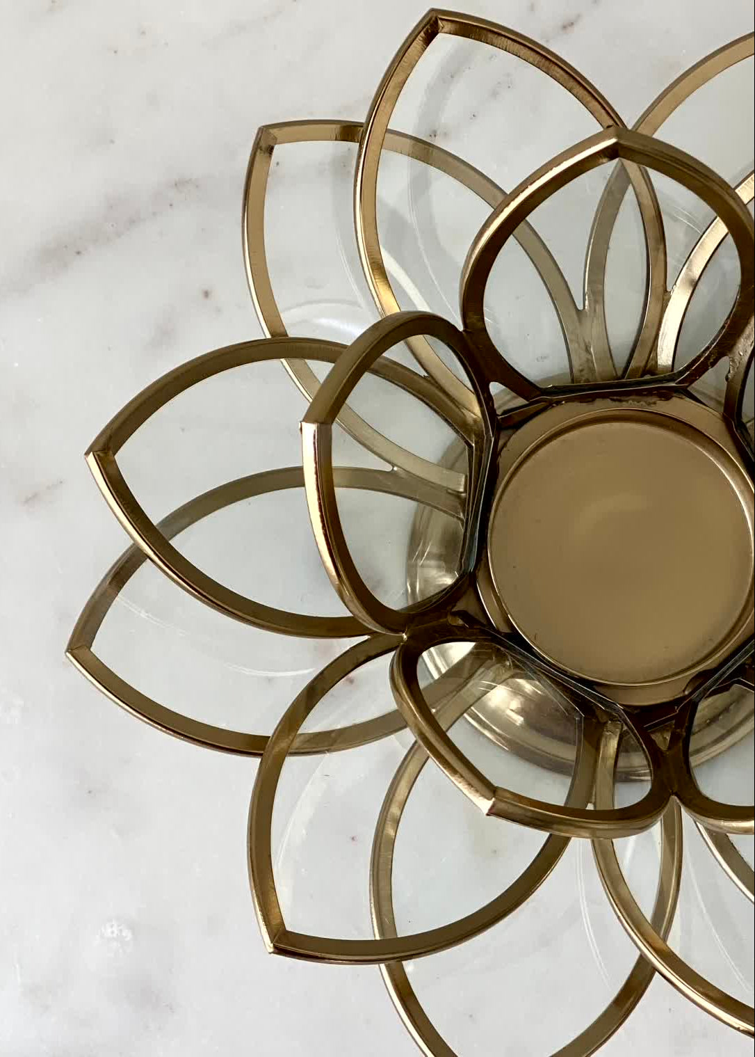 Milan Lotus Tealight Holder