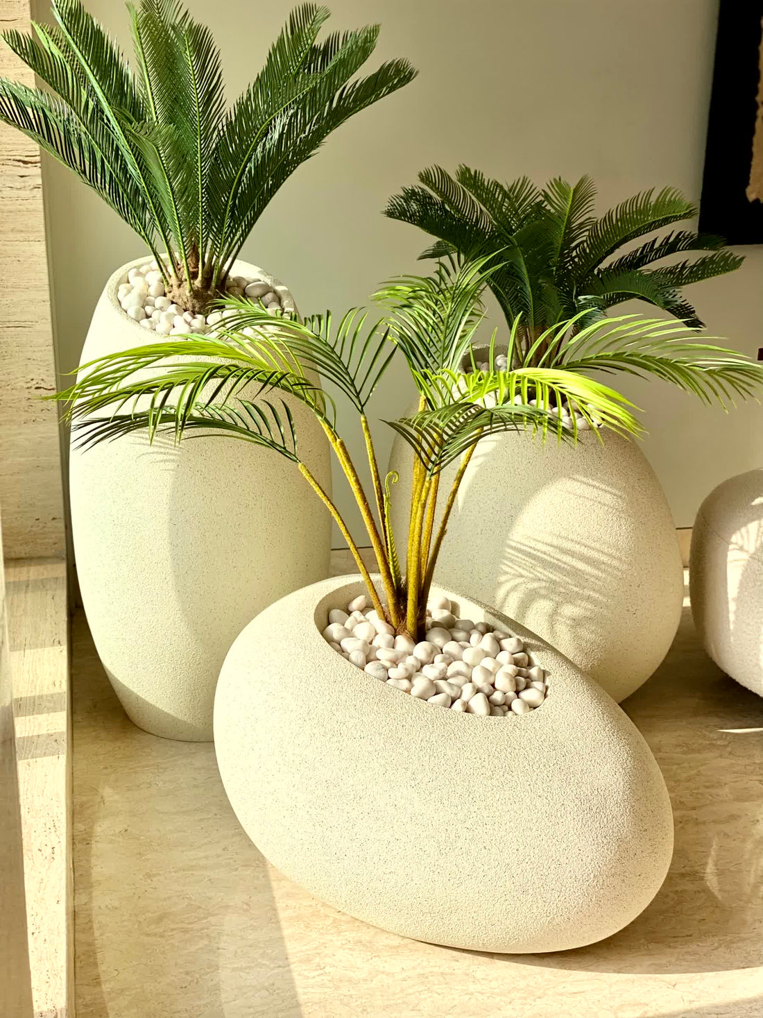 Acropolis Planter - Ivory