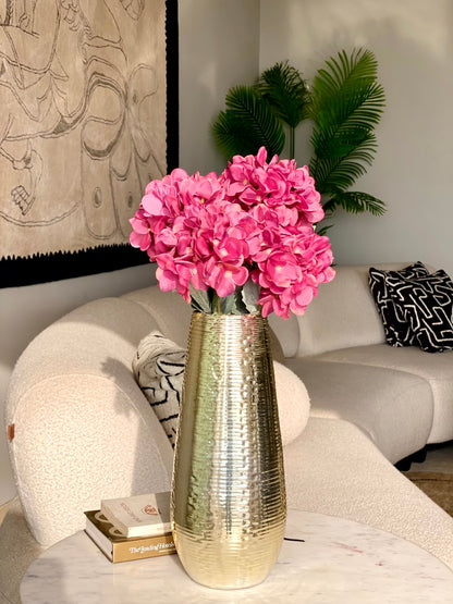 Artificial Geranium Flower Bunch - Red