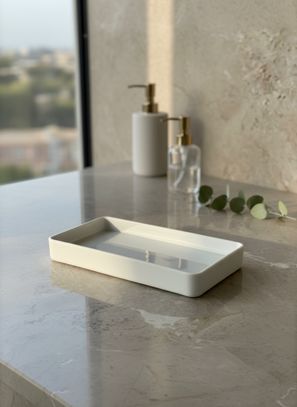 Chaton Bathroom Set- Beige (Set of 3)