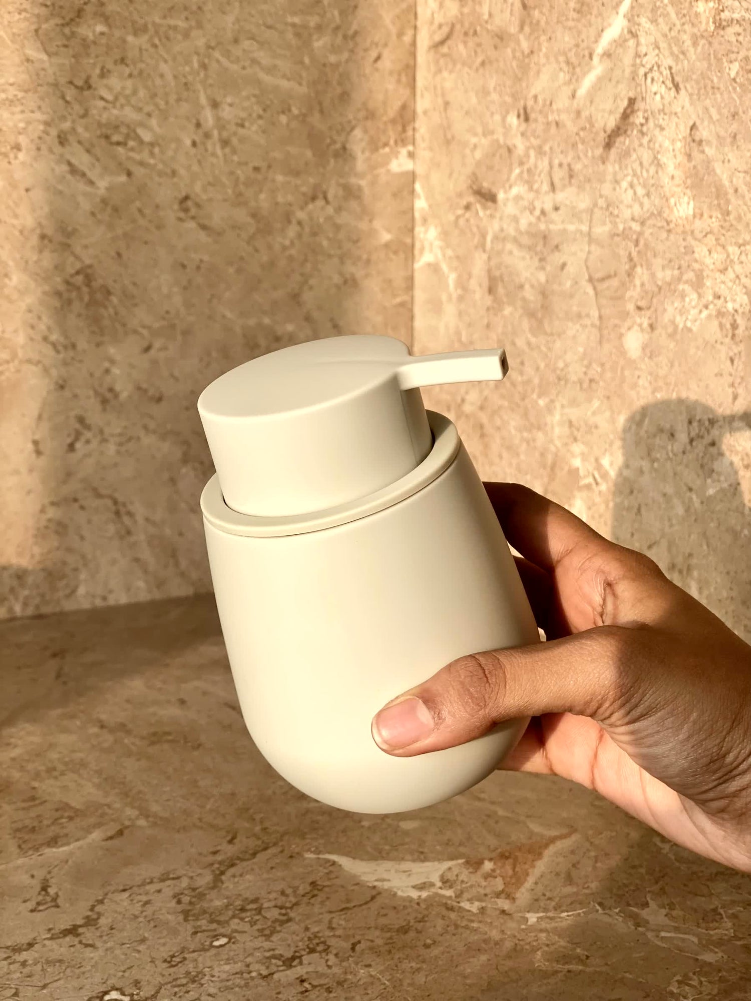 Lunara Bathroom Dispenser - Beige