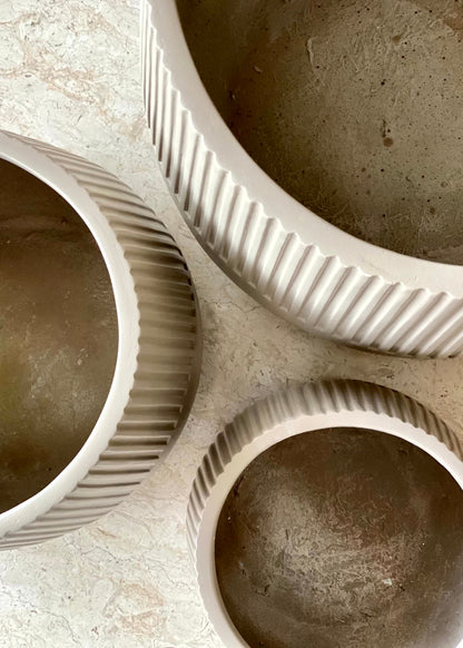 Cassan Planters - Beige