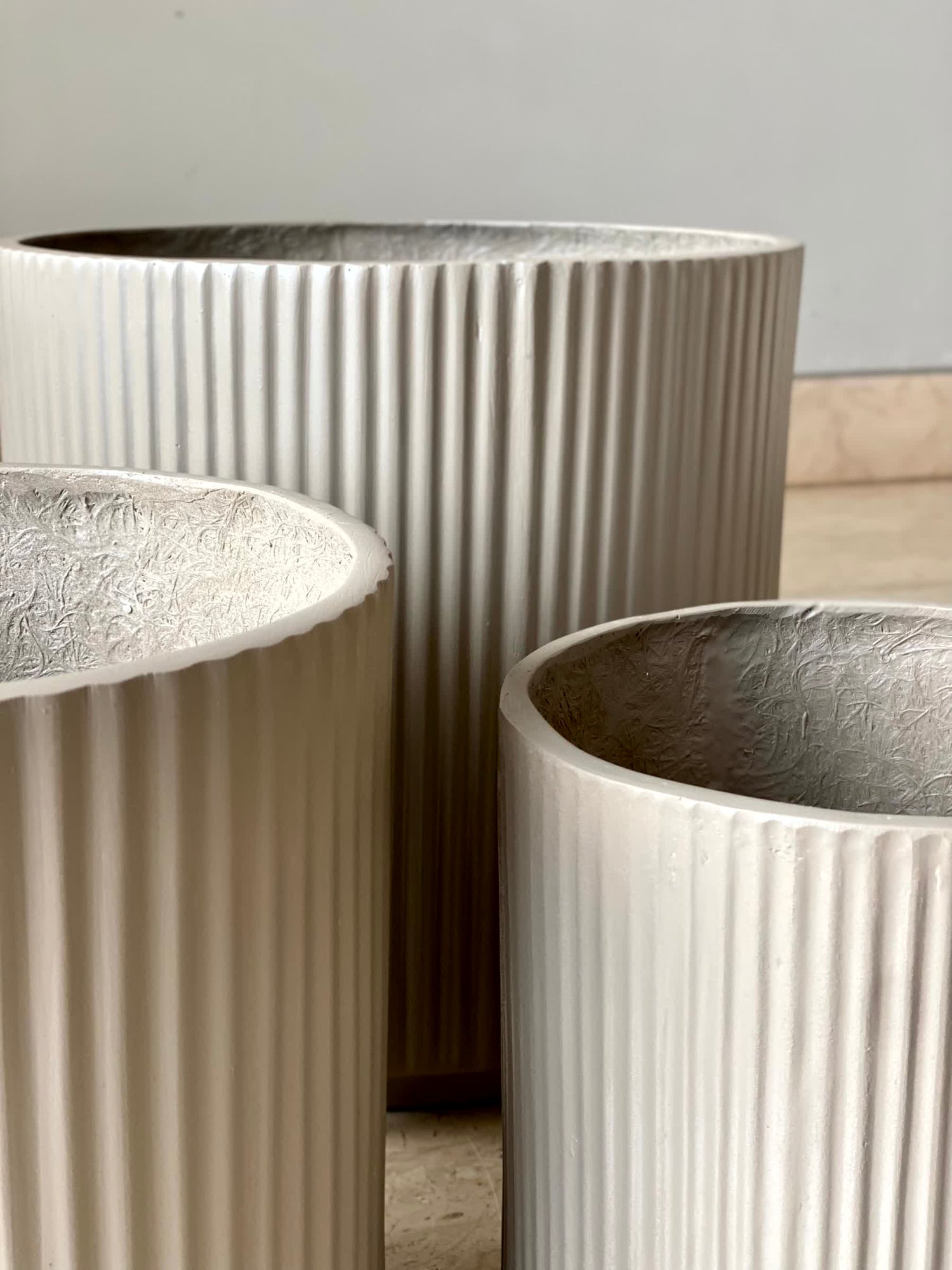 Linear Planters - Beige