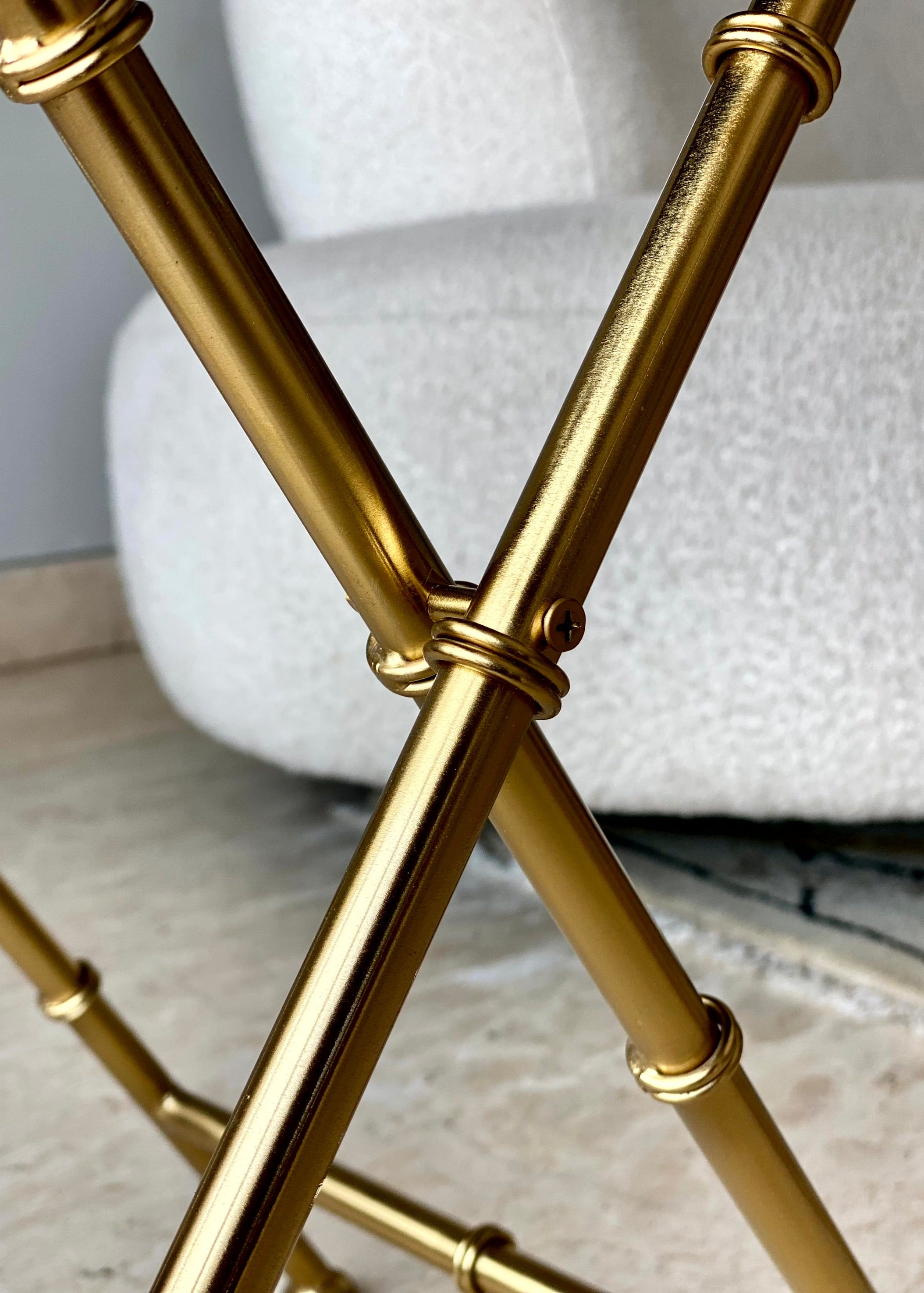 Medina Gold Bamboo Butler Tray