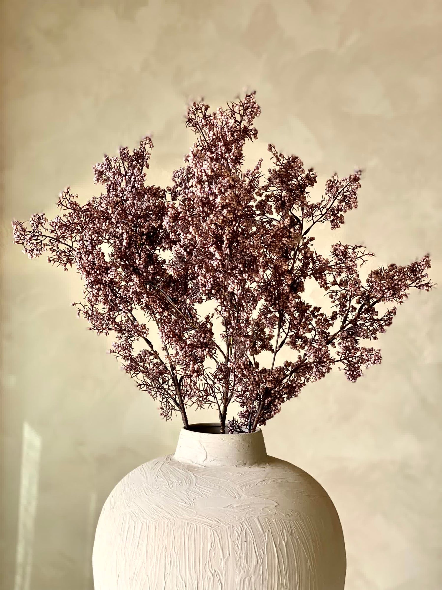 Artificial Wisteria Large Flower Stem - Pink (One Stem)