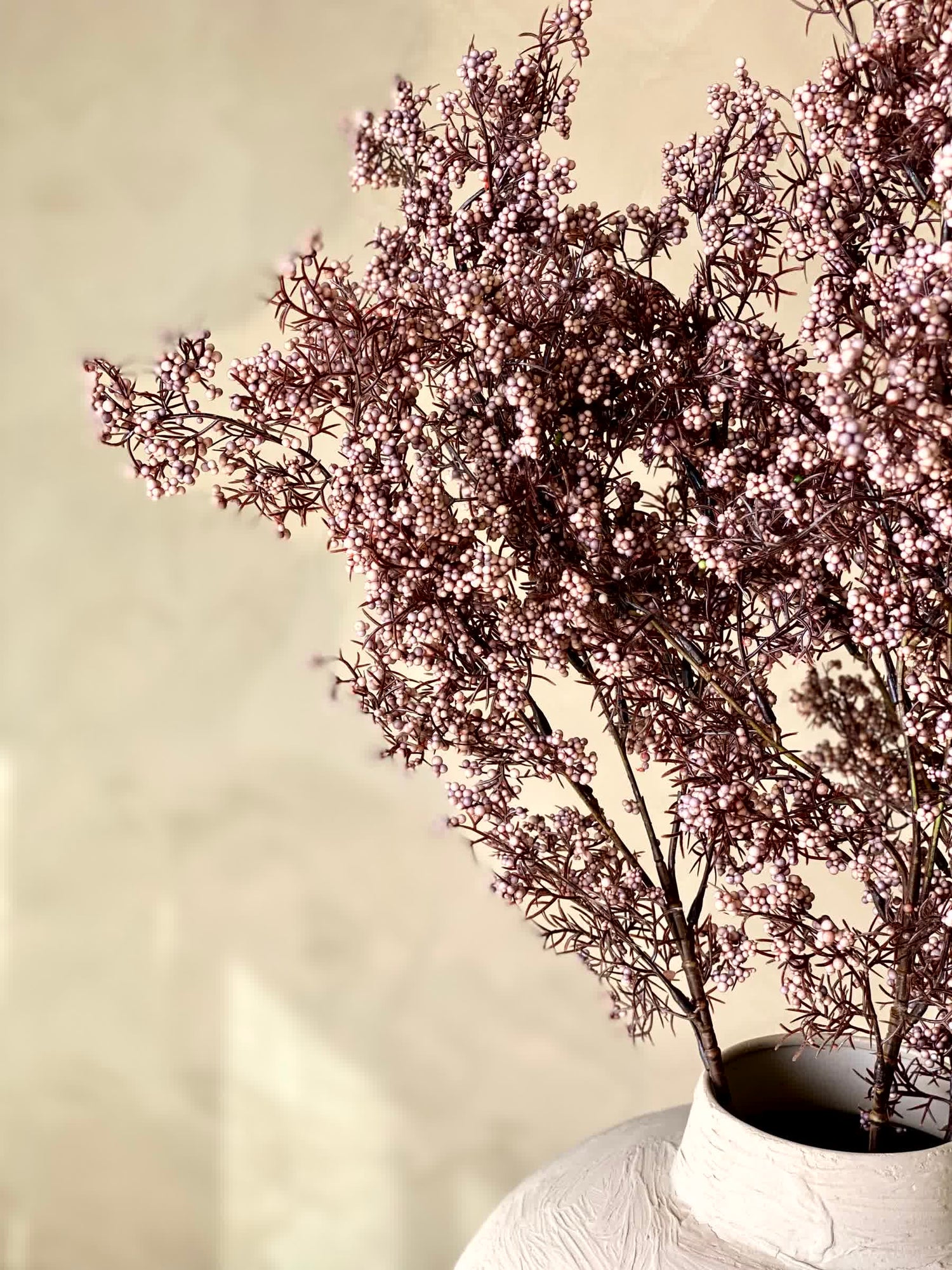 Artificial Wisteria Large Flower Stem - Pink (One Stem)