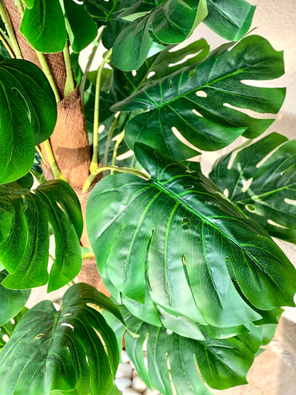 Artificial Monstera Muse Plant - 5 Feet
